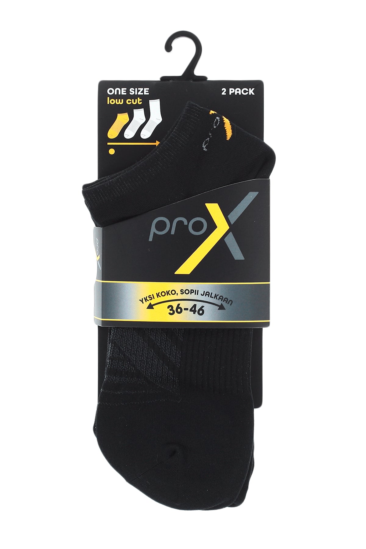 Pro-X Ankle-Cut Athletic Socks — 2 Pack